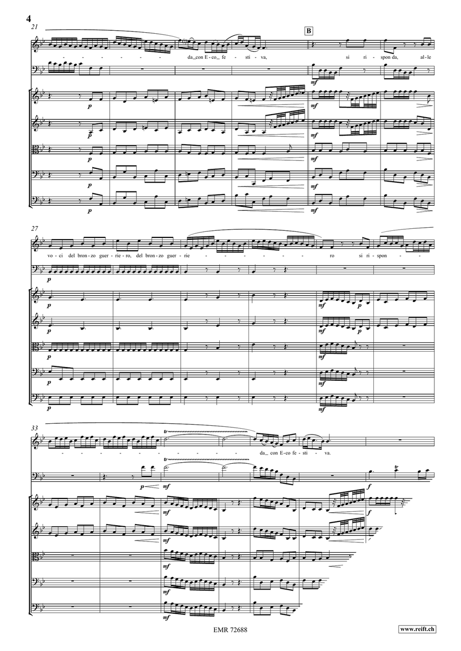 Alle Voci Del Bronzo Guerriero String Orchestra scores gallery preview page 4