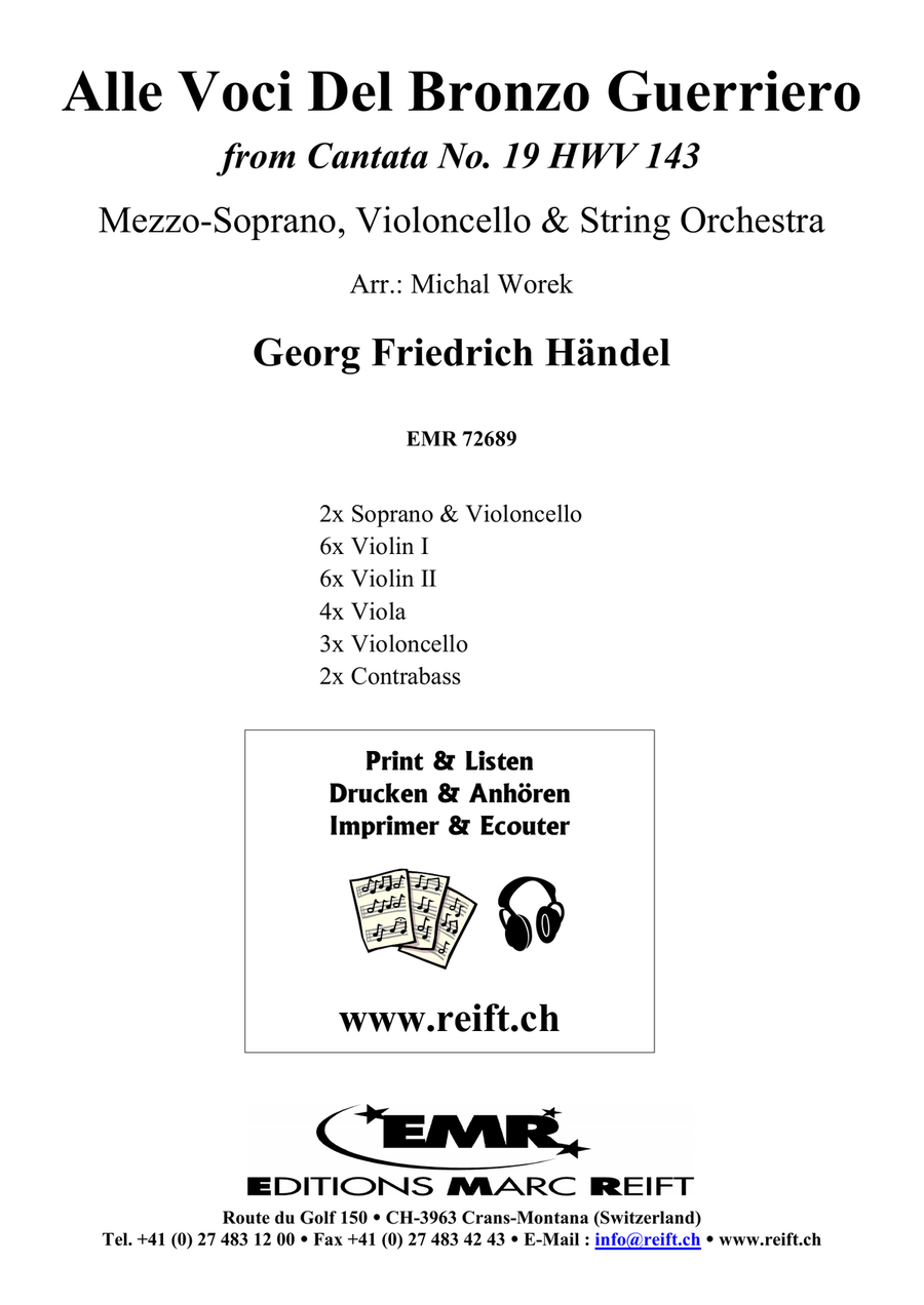 Alle Voci Del Bronzo Guerriero String Orchestra scores gallery preview page 2