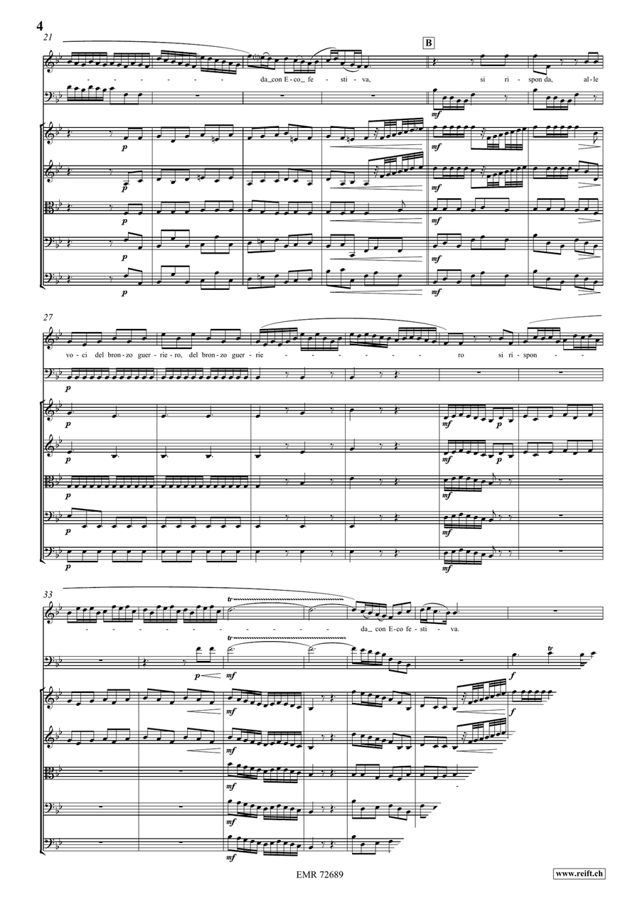 Alle Voci Del Bronzo Guerriero String Orchestra scores gallery preview page 4