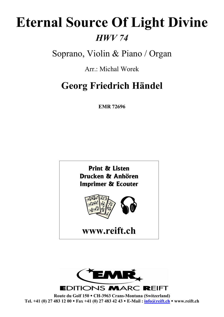 Eternal Source Of Light Divine Violin scores gallery preview page 2