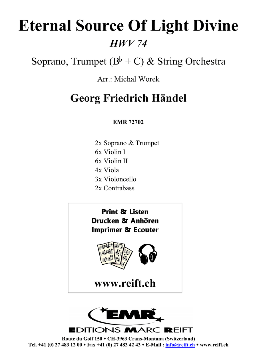 Eternal Source Of Light Divine String Orchestra scores gallery preview page 2