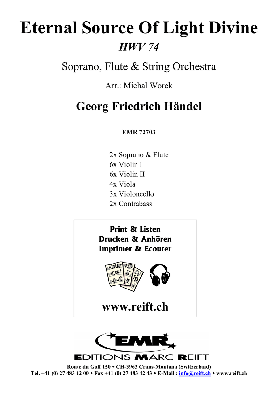 Eternal Source Of Light Divine String Orchestra scores gallery preview page 2