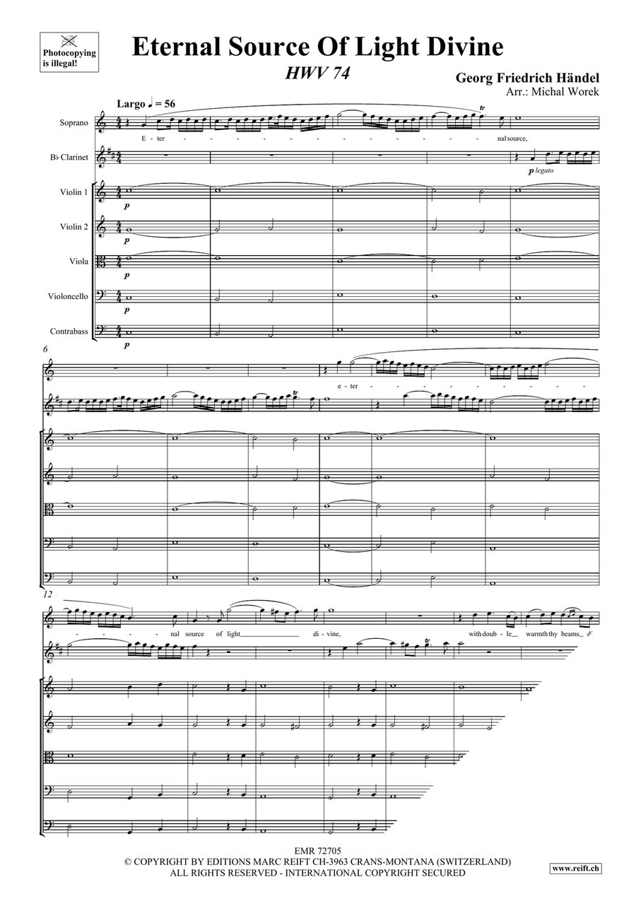 Eternal Source Of Light Divine String Orchestra scores gallery preview page 3