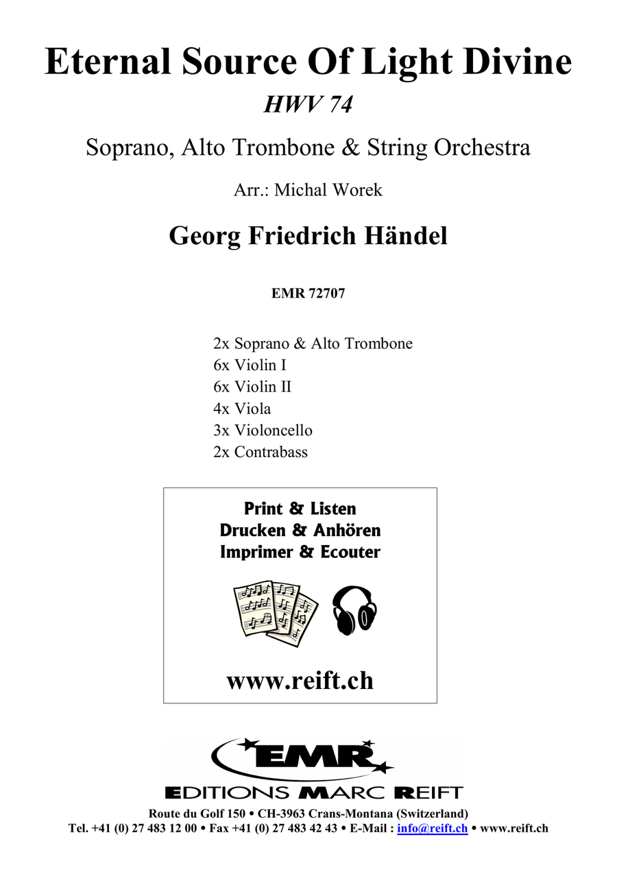 Eternal Source Of Light Divine String Orchestra scores gallery preview page 2