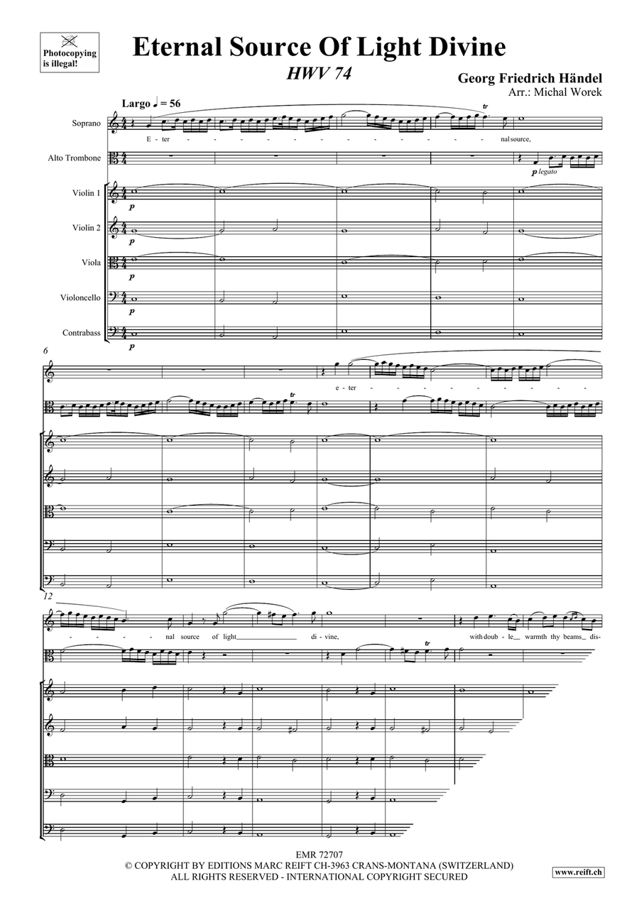 Eternal Source Of Light Divine String Orchestra scores gallery preview page 3