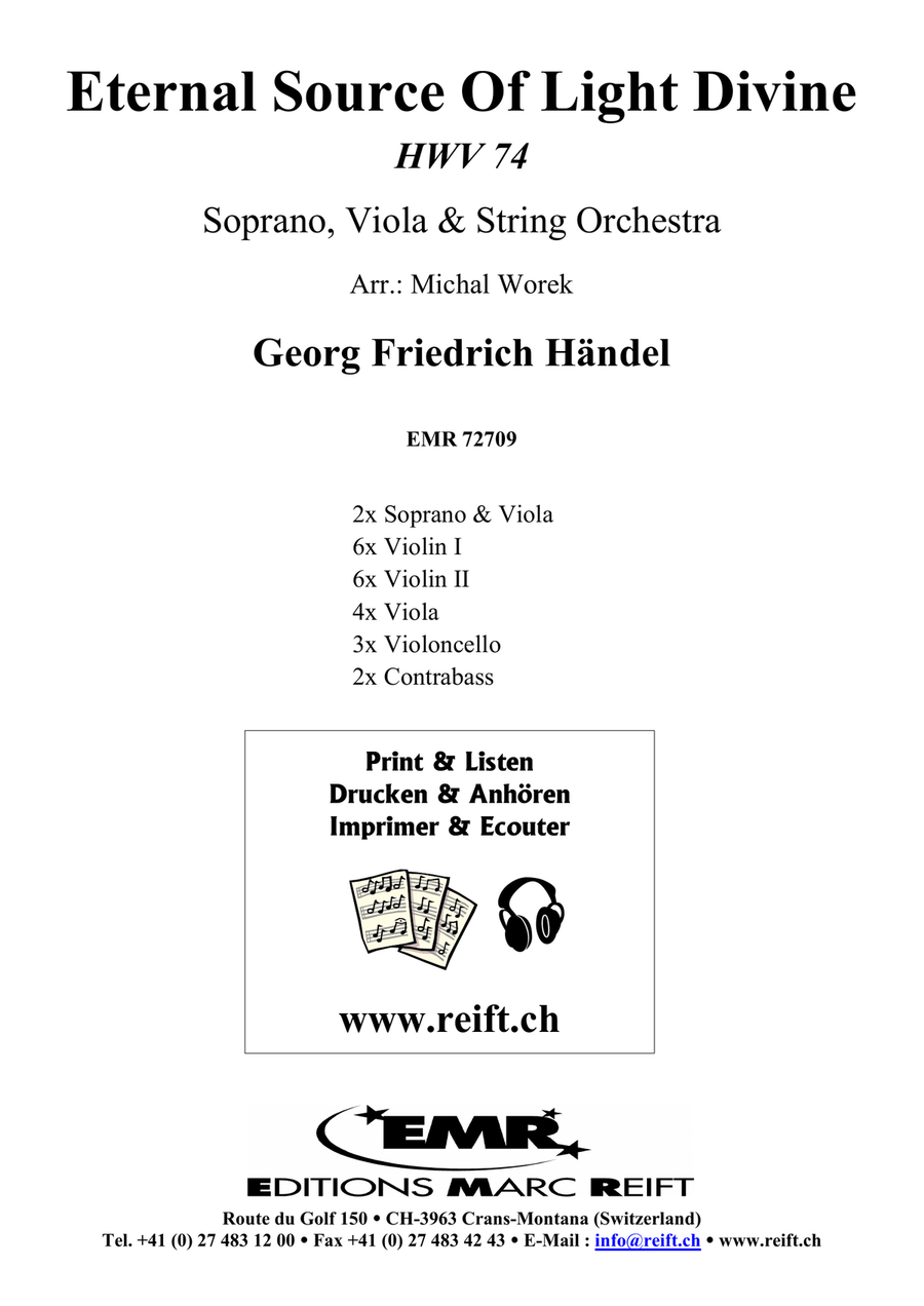 Eternal Source Of Light Divine String Orchestra scores gallery preview page 2