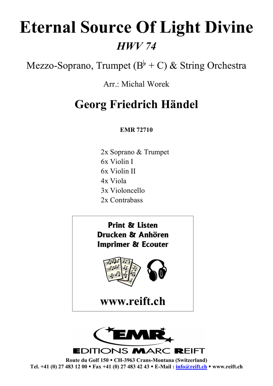 Eternal Source Of Light Divine String Orchestra scores gallery preview page 2