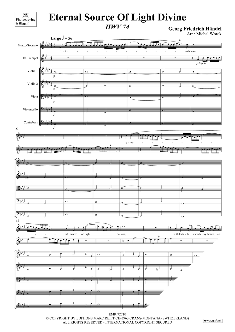 Eternal Source Of Light Divine String Orchestra scores gallery preview page 3