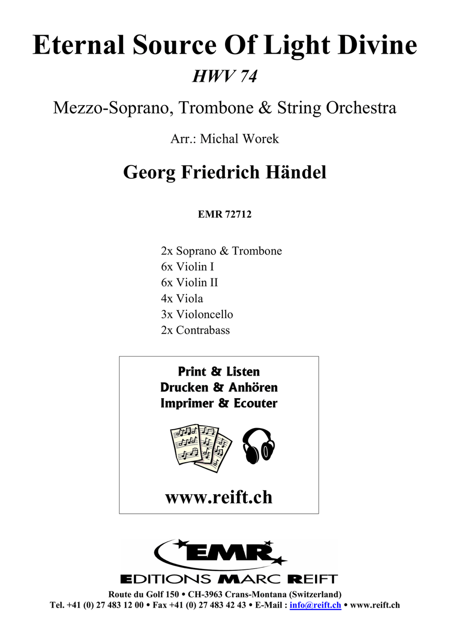 Eternal Source Of Light Divine String Orchestra scores gallery preview page 2