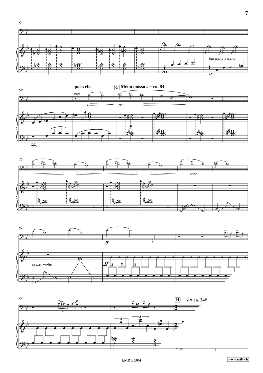 Two Songs For A Fairy Two Songs For A Fairy Trombone scores gallery preview page 8