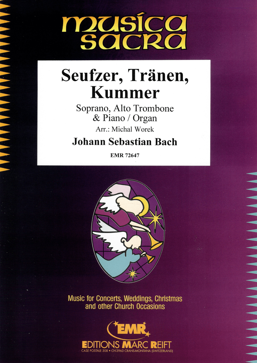 Seufzer, Tränen, Kummer Seufzer, Tränen, Kummer Trombone scores gallery preview page 1
