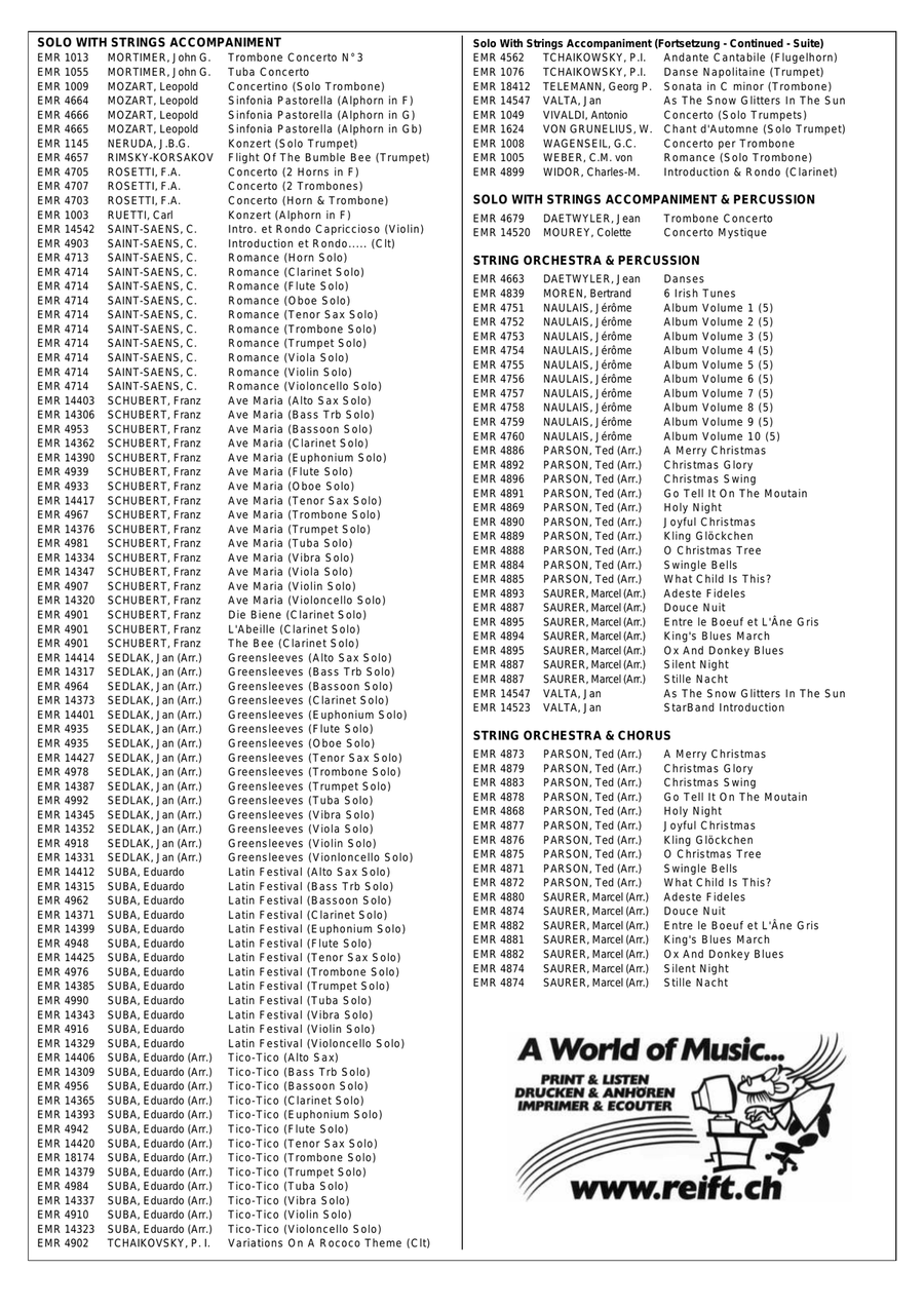 Seufzer, Tränen, Kummer Seufzer, Tränen, Kummer String Orchestra scores gallery preview page 4
