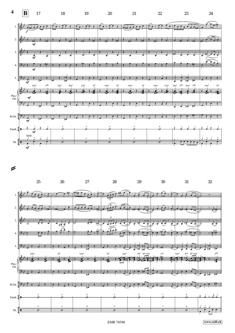 Joshua Fit The Battle Of Jericho Score scores gallery preview page 4