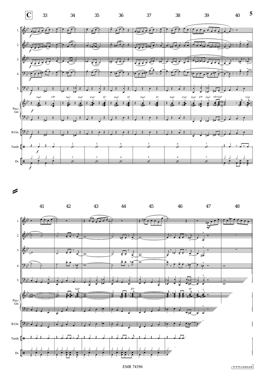 Joshua Fit The Battle Of Jericho Score scores gallery preview page 5