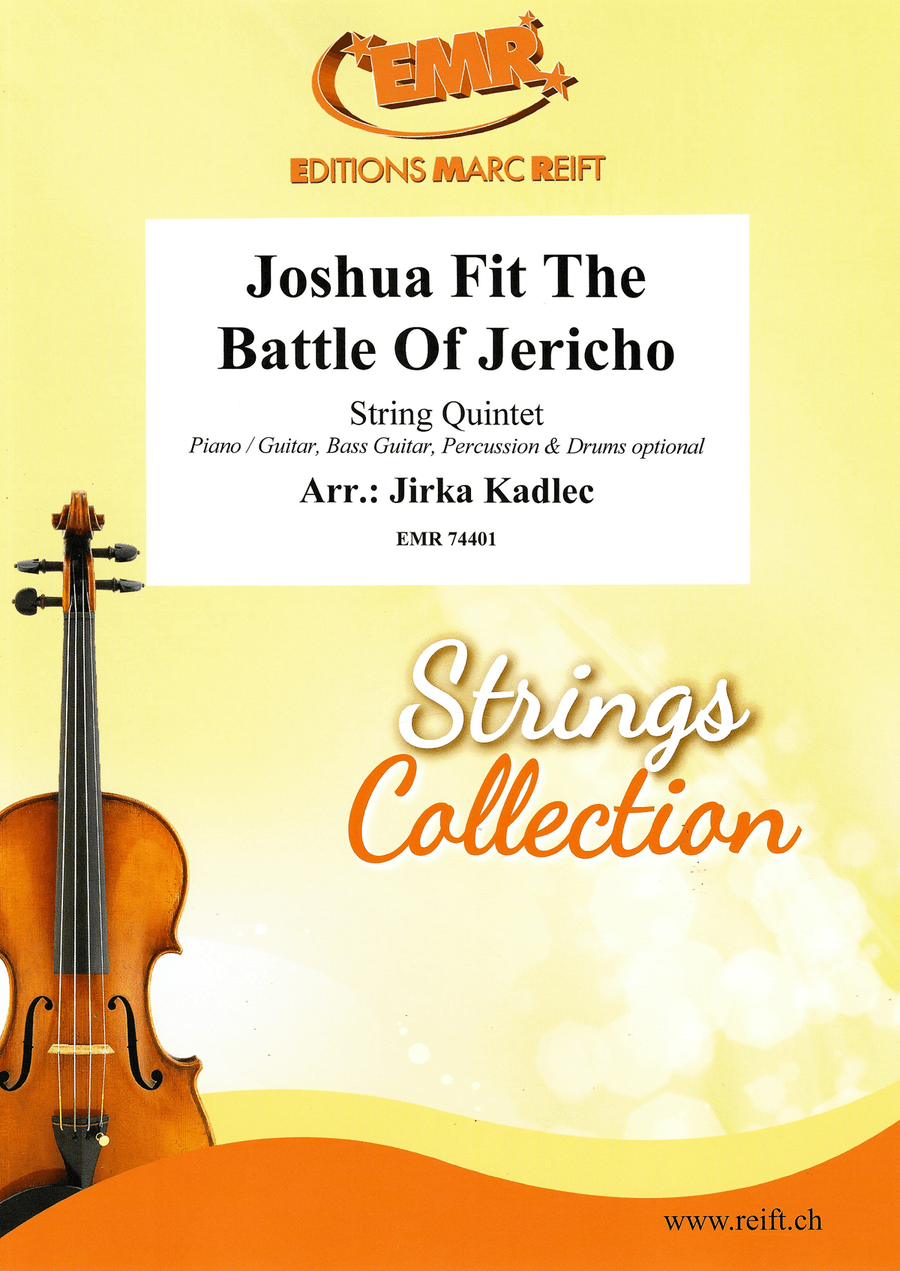 Joshua Fit The Battle Of Jericho String Quintet scores gallery preview page 1