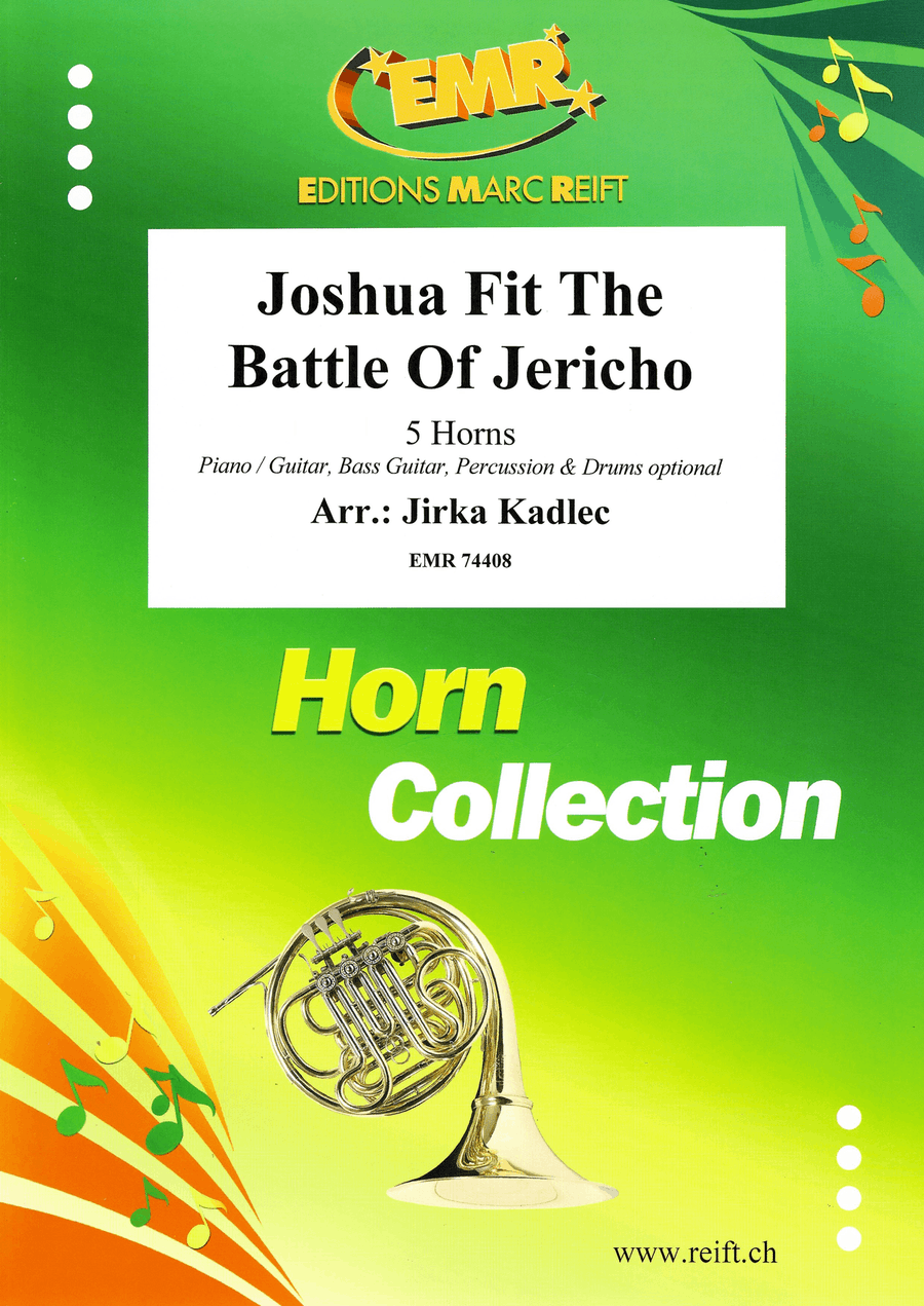 Joshua Fit The Battle Of Jericho Horn scores gallery preview page 1