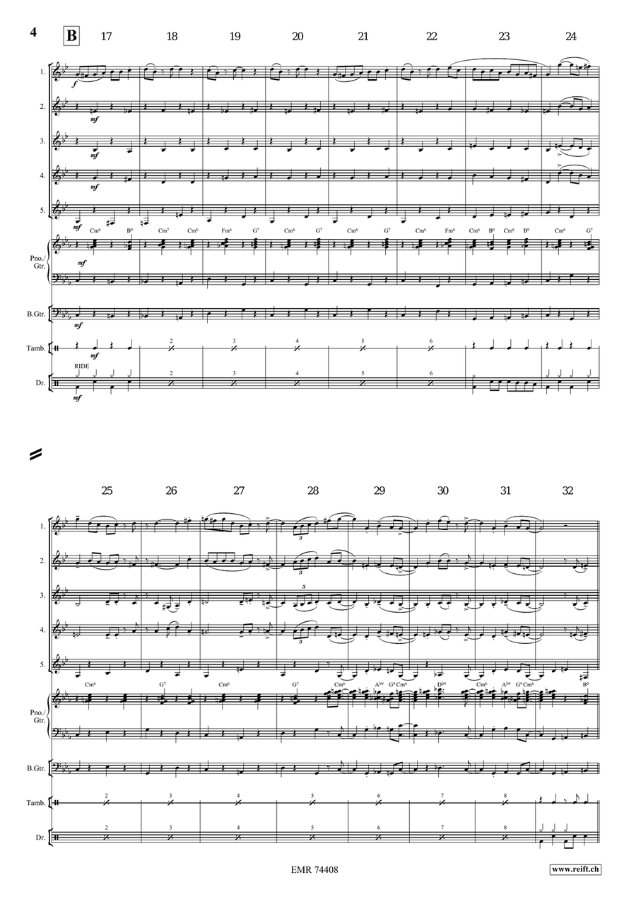 Joshua Fit The Battle Of Jericho Horn scores gallery preview page 4