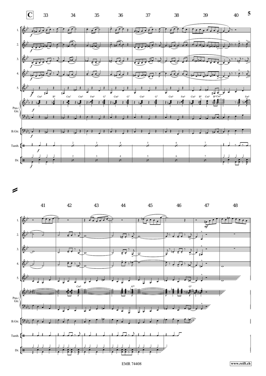 Joshua Fit The Battle Of Jericho Horn scores gallery preview page 5