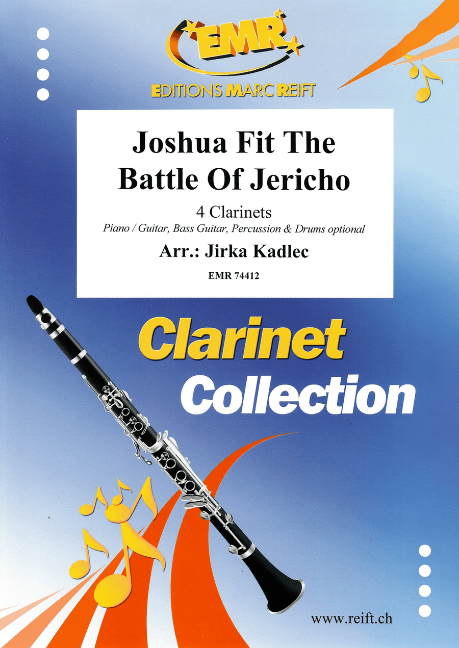 Joshua Fit The Battle Of Jericho Clarinet Quartet scores gallery preview page 1