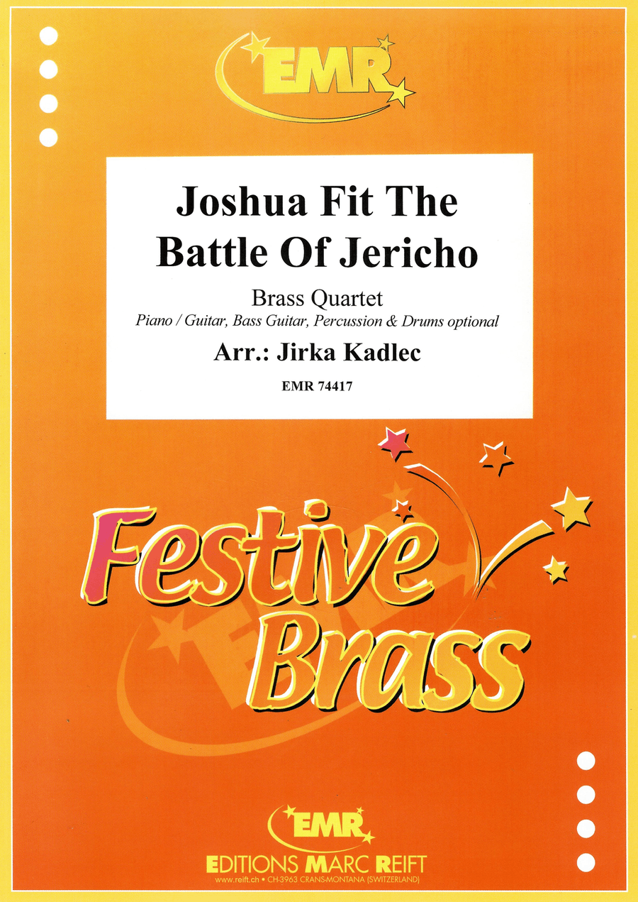 Joshua Fit The Battle Of Jericho Brass Quartet scores gallery preview page 1