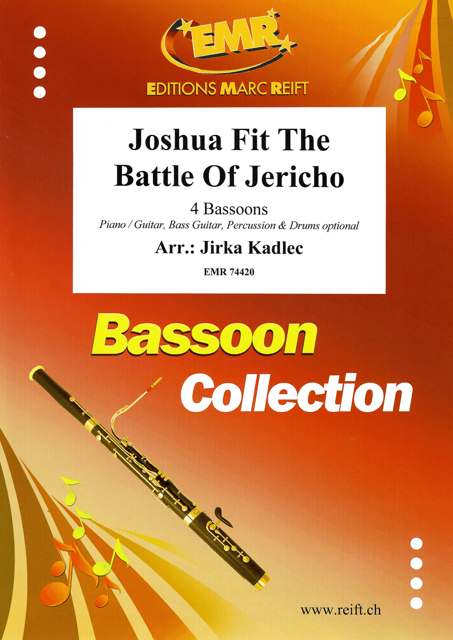 Joshua Fit The Battle Of Jericho Bassoon Quartet scores gallery preview page 1