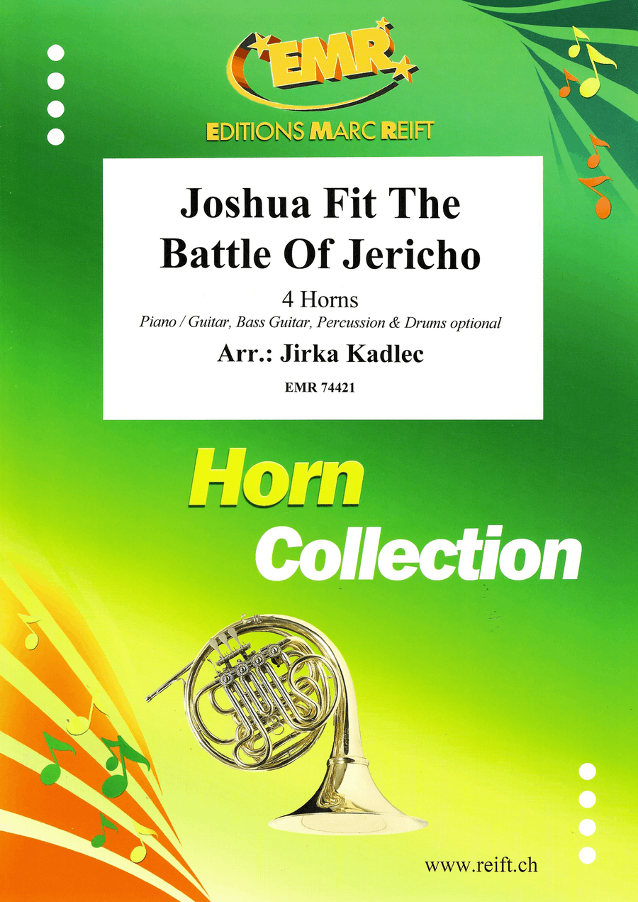 Joshua Fit The Battle Of Jericho Horn scores gallery preview page 1