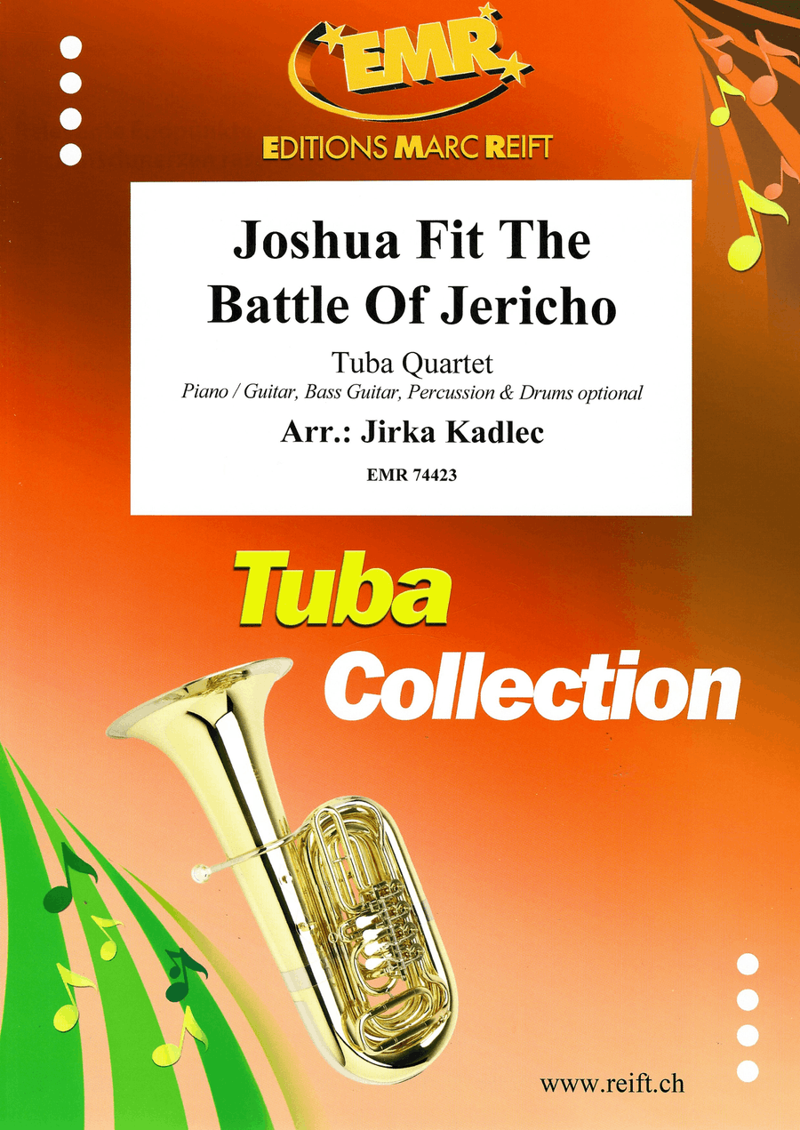 Joshua Fit The Battle Of Jericho Tuba Quartet scores gallery preview page 1