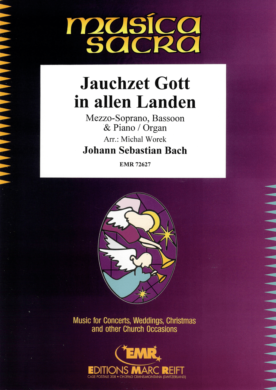 Jauchzet Gott in allen Landen Bassoon Solo scores gallery preview page 1