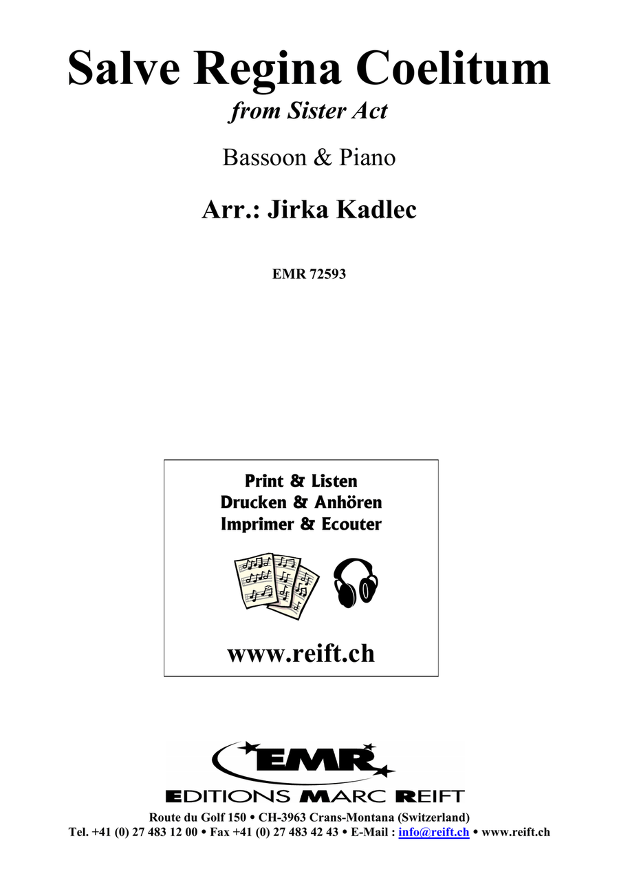 Salve Regina Coelitum Salve Regina Coelitum Bassoon Solo scores gallery preview page 2