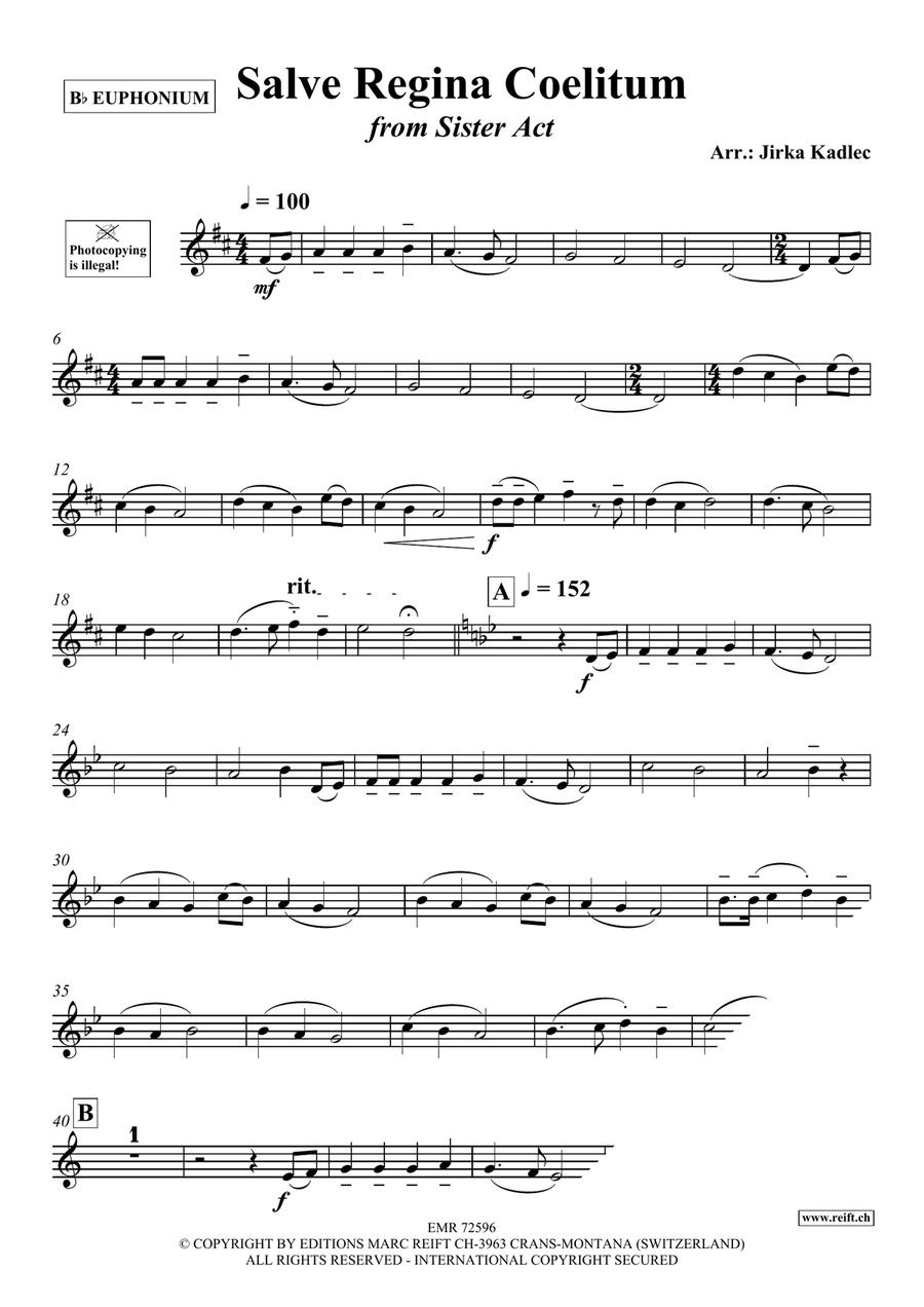 Salve Regina Coelitum Salve Regina Coelitum Euphonium scores gallery preview page 3