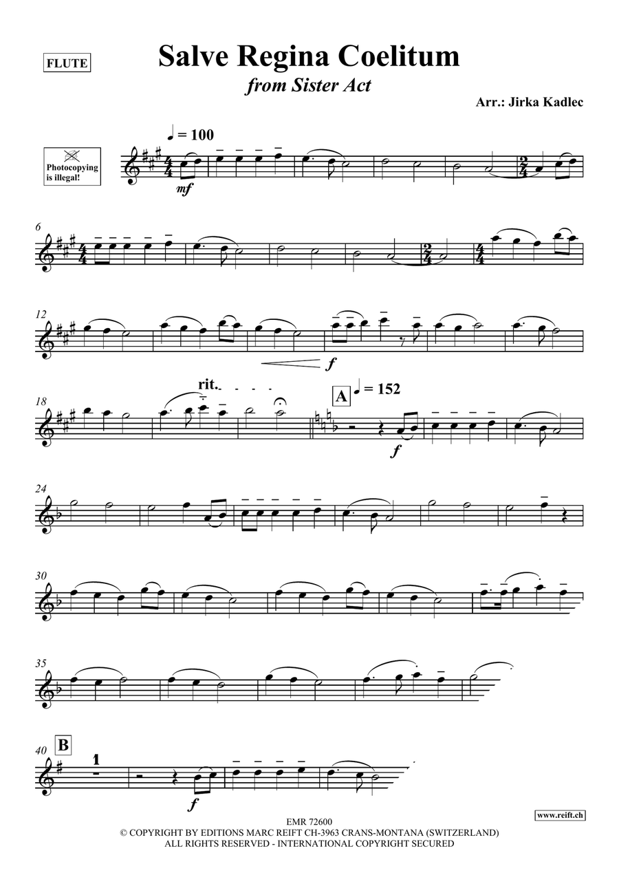 Salve Regina Coelitum Salve Regina Coelitum Flute Solo scores gallery preview page 3