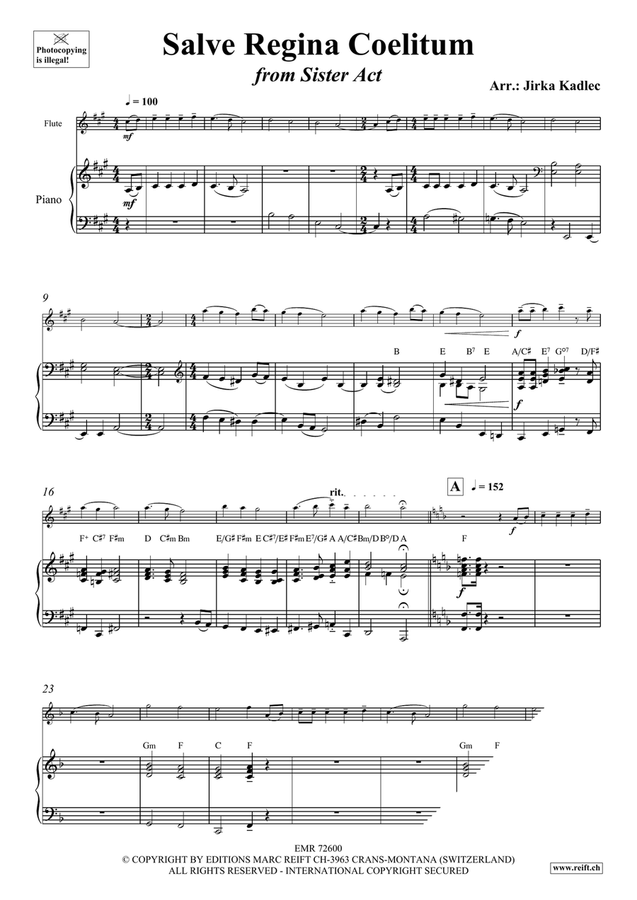 Salve Regina Coelitum Salve Regina Coelitum Flute Solo scores gallery preview page 4