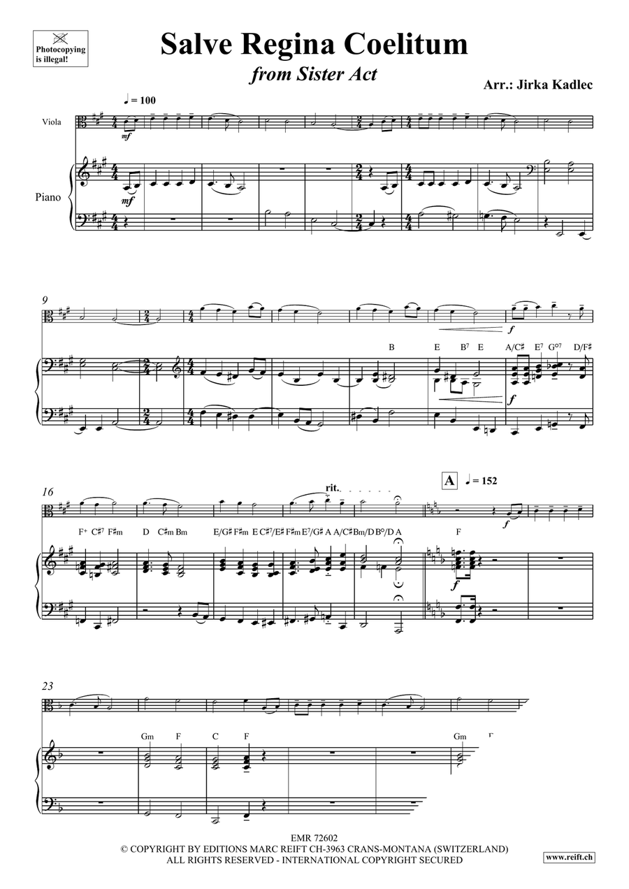 Salve Regina Coelitum Salve Regina Coelitum Piano Accompaniment scores gallery preview page 4