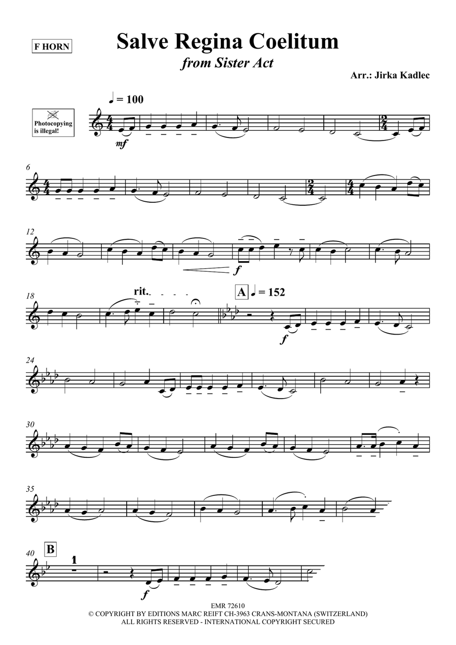 Salve Regina Coelitum Salve Regina Coelitum Horn scores gallery preview page 3