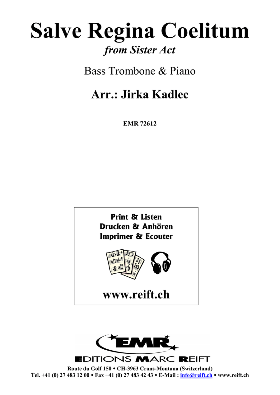 Salve Regina Coelitum Salve Regina Coelitum Bass Trombone scores gallery preview page 2