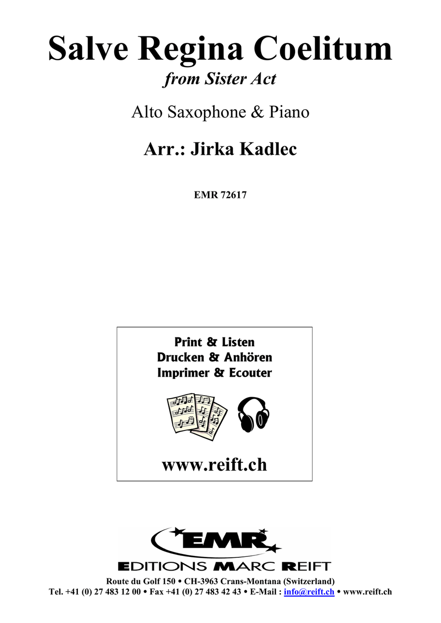 Salve Regina Coelitum Salve Regina Coelitum Alto Saxophone scores gallery preview page 2