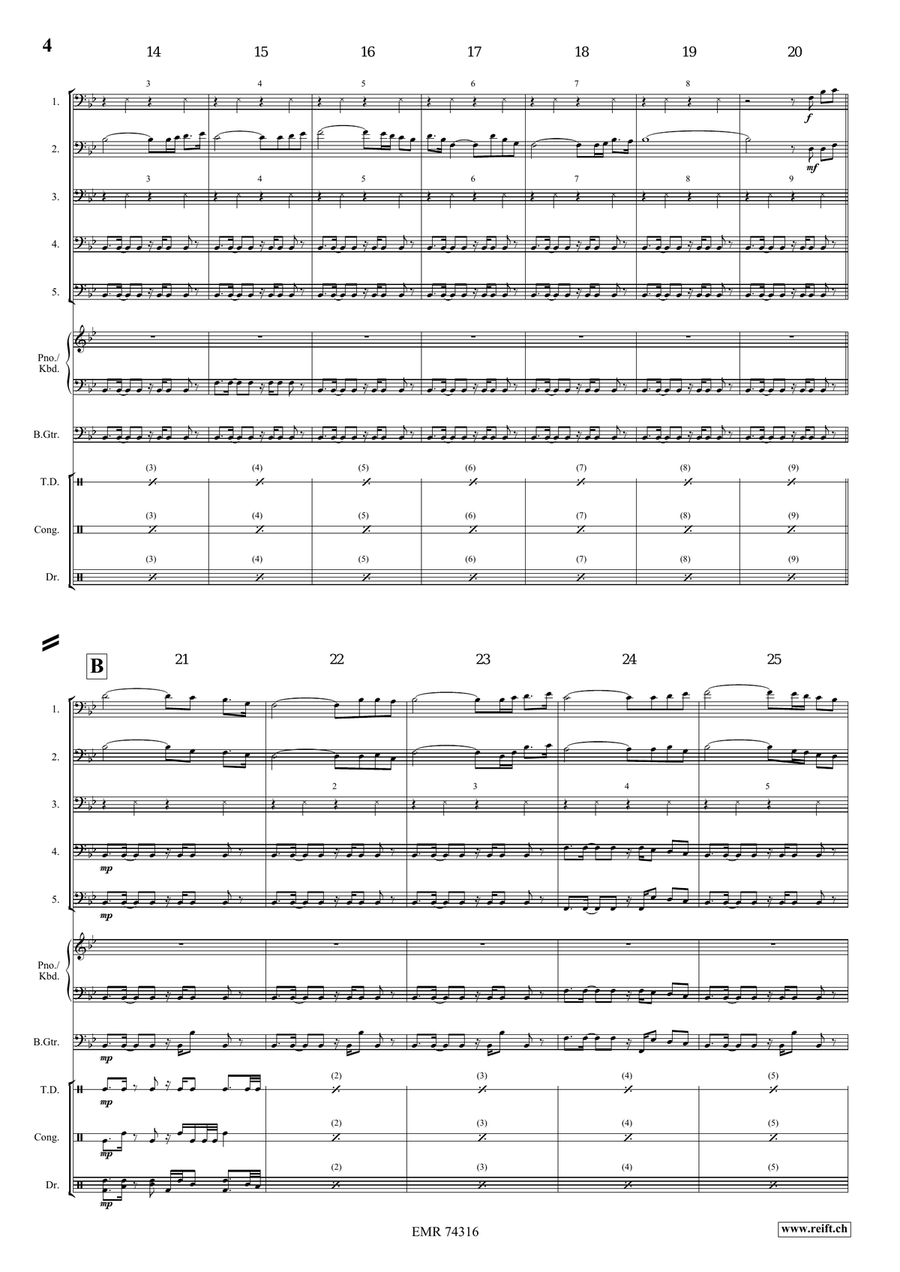 When The Pipers Plays When The Pipers Plays Trombone scores gallery preview page 4