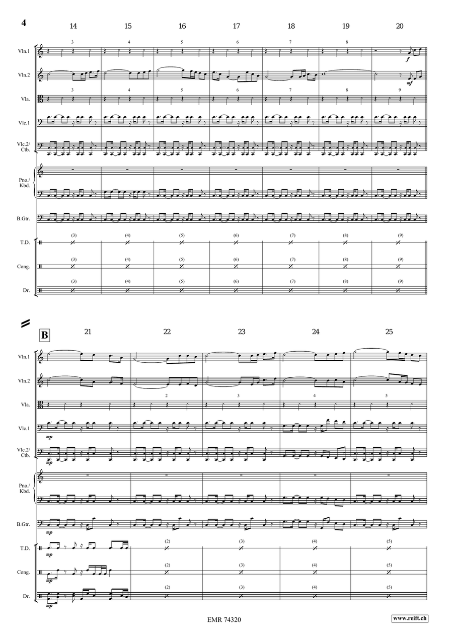 When The Pipers Plays When The Pipers Plays String Orchestra scores gallery preview page 4