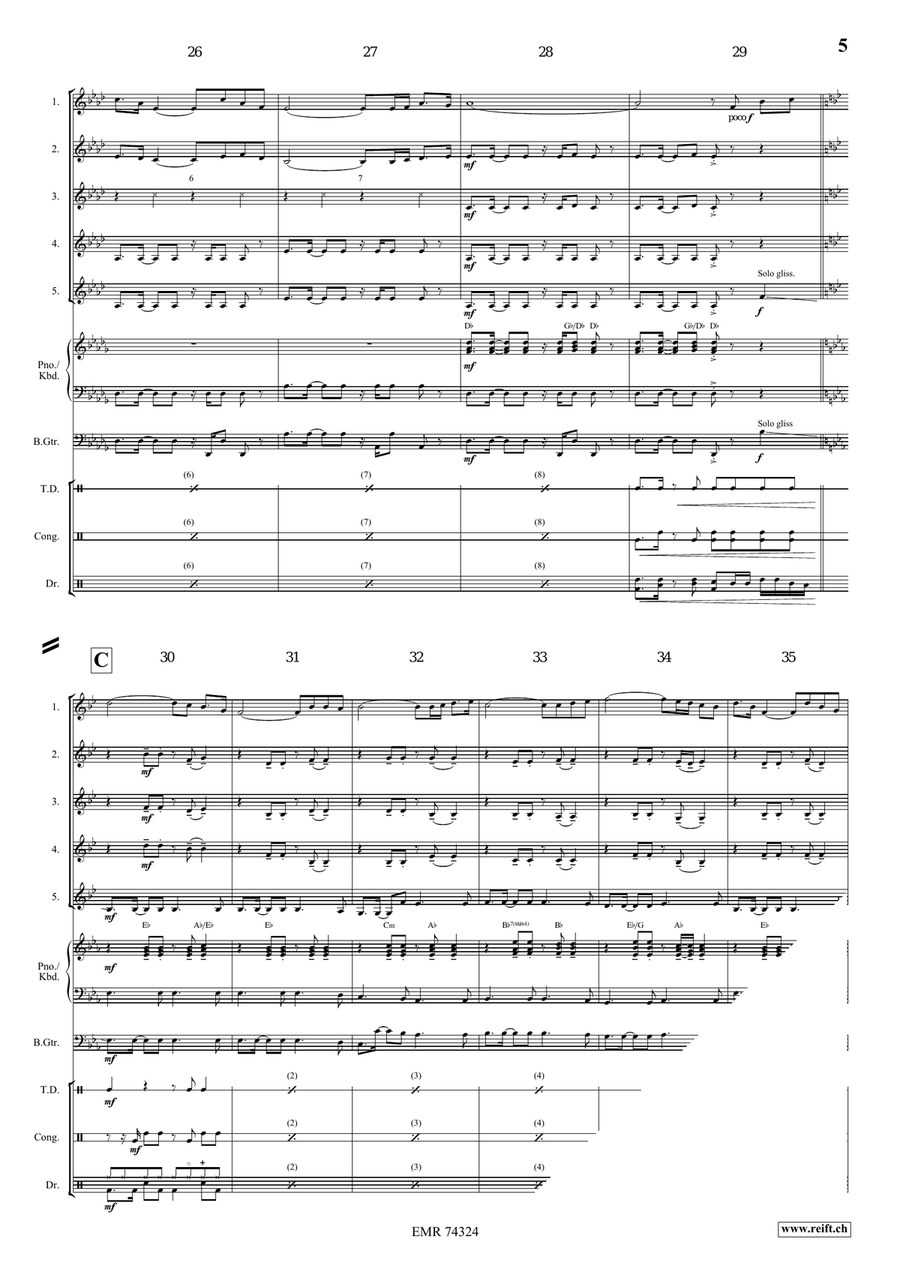 When The Pipers Plays When The Pipers Plays Horn scores gallery preview page 5