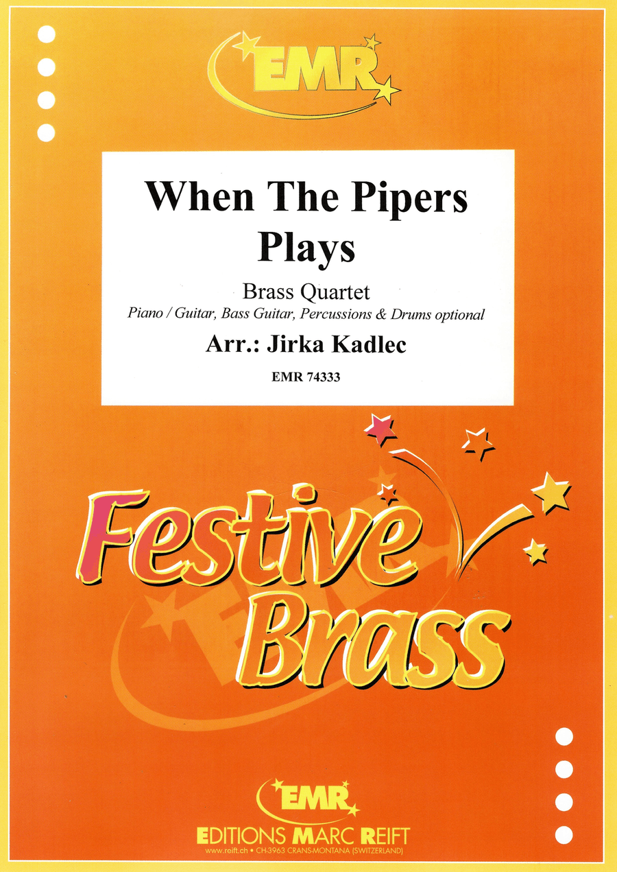 When The Pipers Plays When The Pipers Plays Brass Quartet scores gallery preview page 1