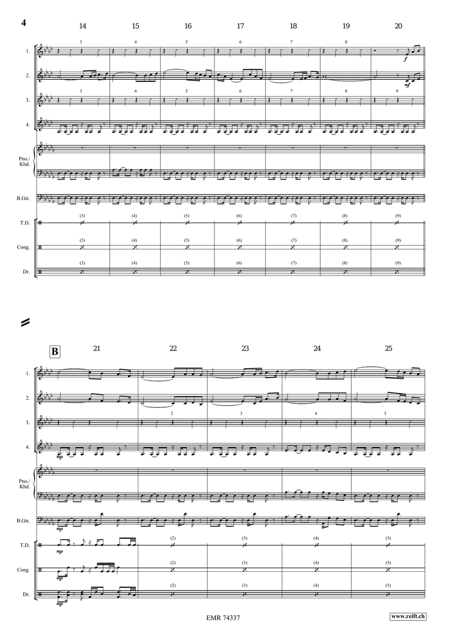 When The Pipers Plays When The Pipers Plays Horn scores gallery preview page 4