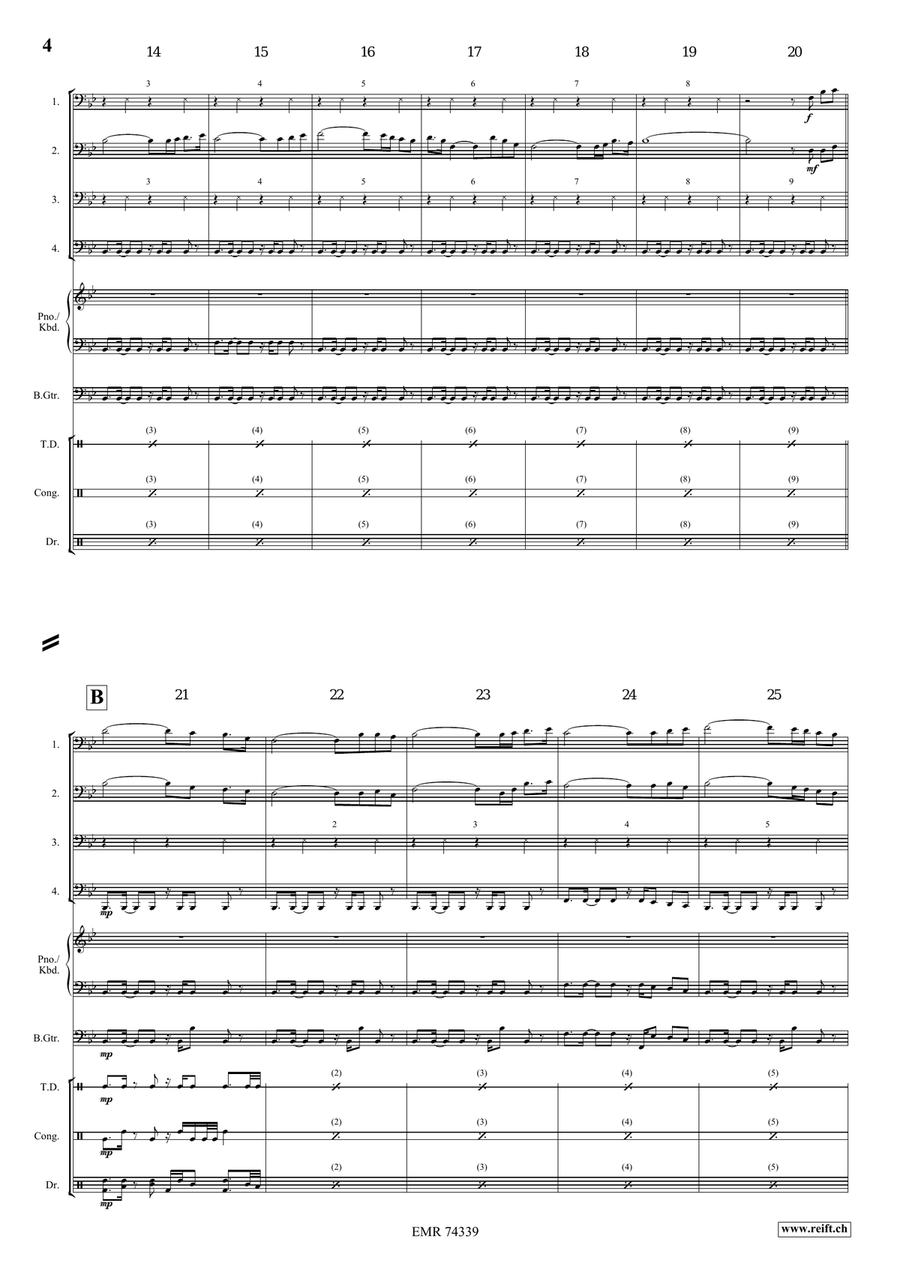 When The Pipers Plays When The Pipers Plays Tuba Quartet scores gallery preview page 4