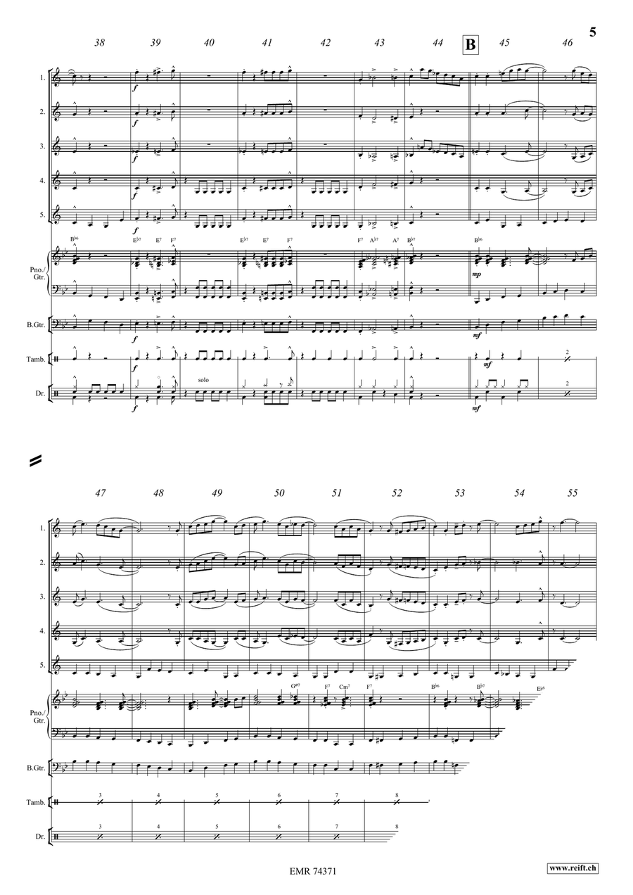 The Saints The Saints Cornet scores gallery preview page 5