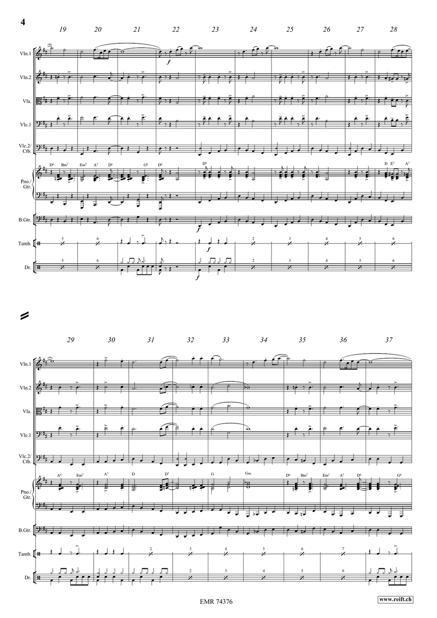 The Saints The Saints String Orchestra scores gallery preview page 4
