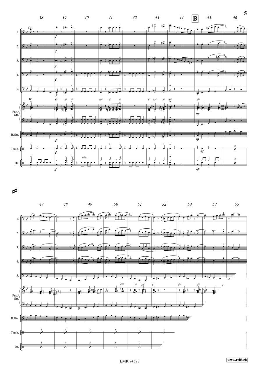 The Saints The Saints Bassoon scores gallery preview page 5