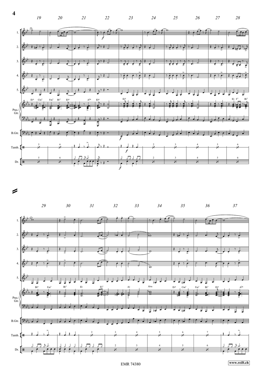 The Saints The Saints Horn scores gallery preview page 4