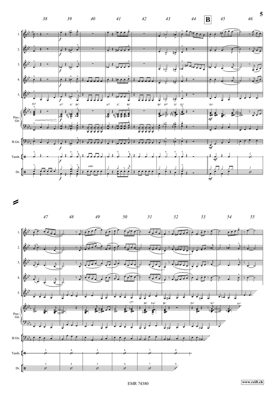 The Saints The Saints Horn scores gallery preview page 5