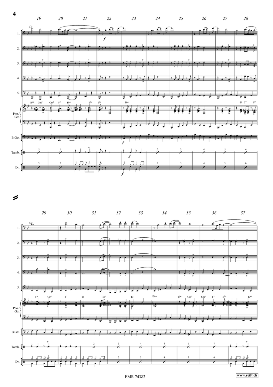 The Saints The Saints Tuba scores gallery preview page 4
