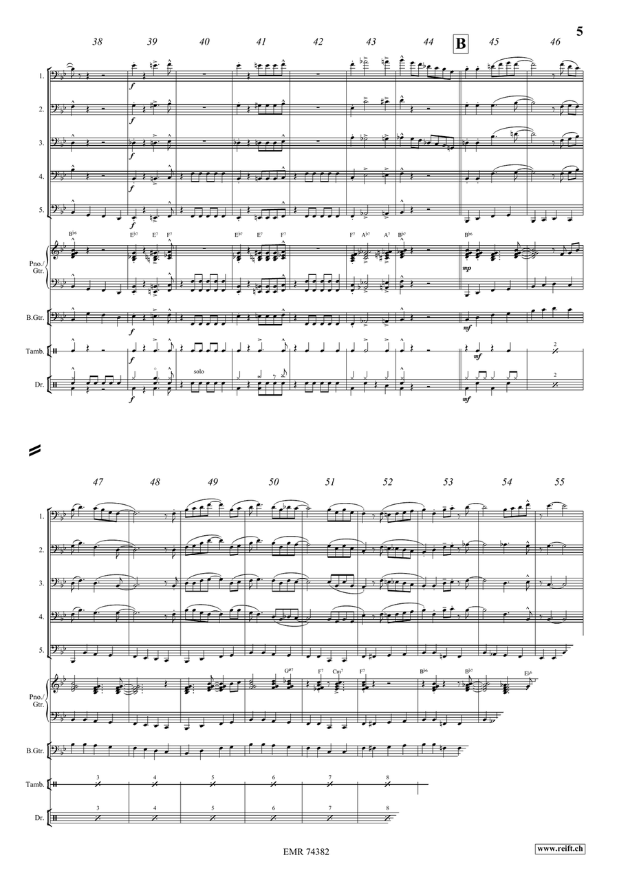 The Saints The Saints Tuba scores gallery preview page 5
