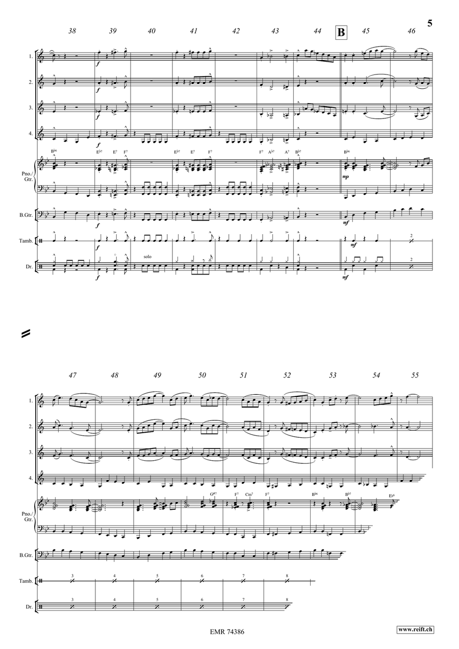 The Saints The Saints Cornet scores gallery preview page 5